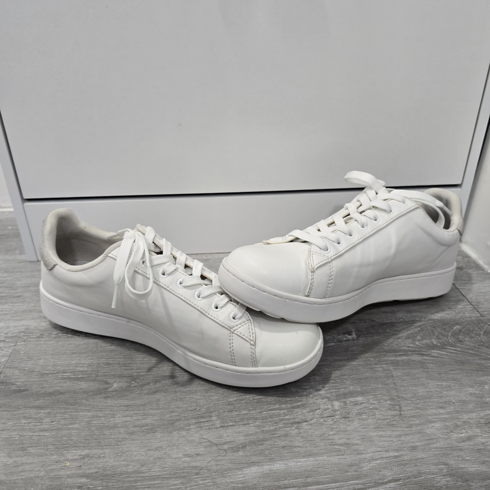 Giorgio Armani White Sustainable Men's Sneakers US Size 11 - Picture 10 of 14
